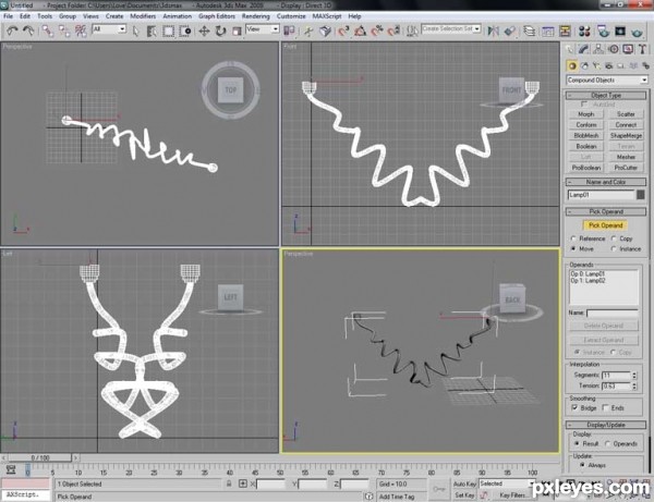 Creation of Round round & Round: Step 4